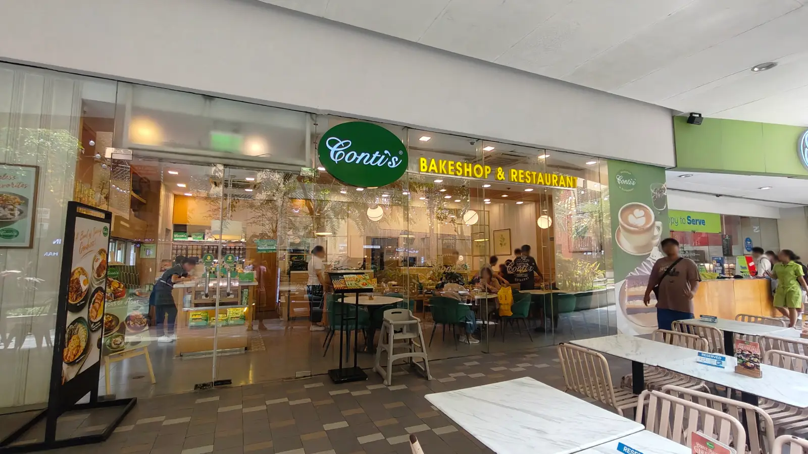 CONTI'S BAKESHOP AND RESTAURANT in SM Mall of Asia